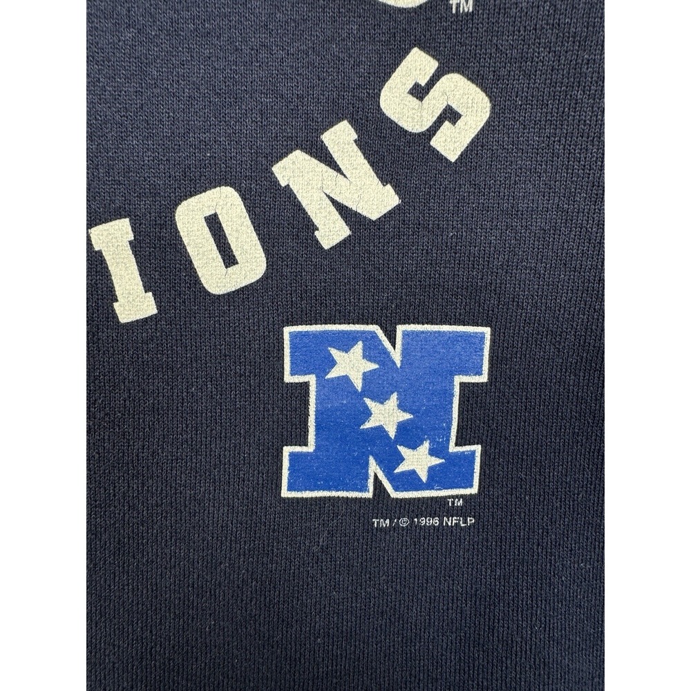 VTG 1996 Dallas Cowboys NFC Champions Sweatshirt Nutmeg XXL - Super Bowl XXX - Picture 5 of 14